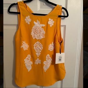Victoria Beckham for Target Marigold shell NWT